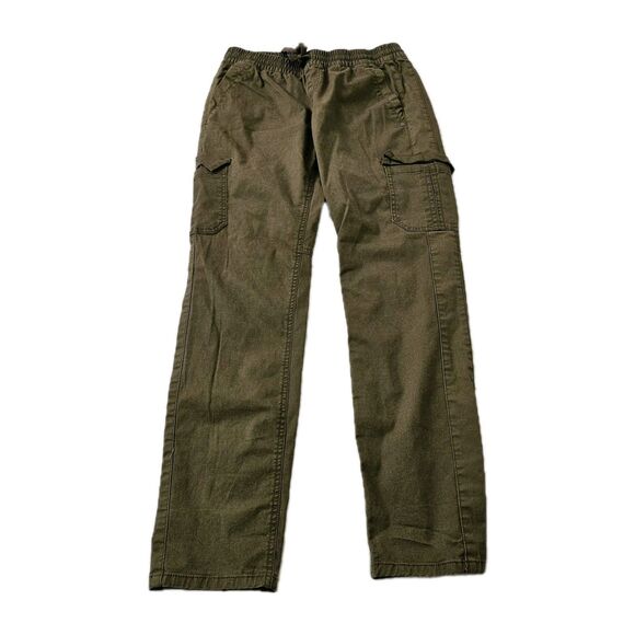 Prana Pants Womens Small Green Organic Cotton Crestwood Cargo Jogger Hiking - Picture 1 of 10